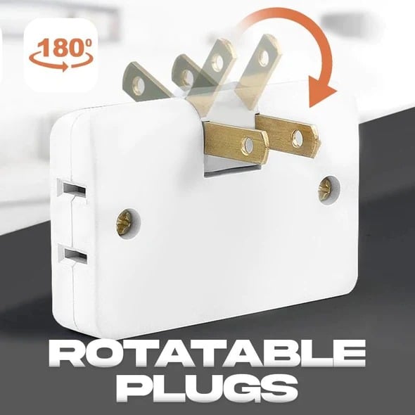 (š„2024Last Day Promotion - 49% off)2024-180 Degrees Rotatable Socket Converter