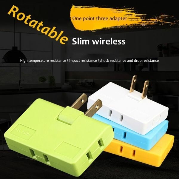 (š„2024Last Day Promotion - 49% off)2024-180 Degrees Rotatable Socket Converter