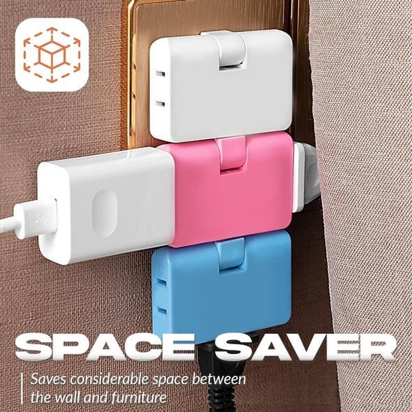 (š„2024Last Day Promotion - 49% off)2024-180 Degrees Rotatable Socket Converter